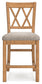 Havonplane Counter Height Dining Table and 4 Barstools