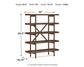 Lyncott Home Office Desk with Chair and Storage