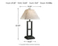 Deidra Metal Table Lamp (2/CN)