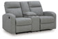 Gauntlet DBL Rec Loveseat w/Console