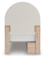 Arloster Twin Upholstered Panel Bed with Storage