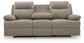 Side-Swipe REC Sofa w/Drop Down Table