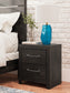 Hollivern Full Panel Bed with Storage with Mirrored Dresser, Chest and Nightstand