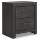 Hollivern Full Panel Bed with Mirrored Dresser, Chest and Nightstand