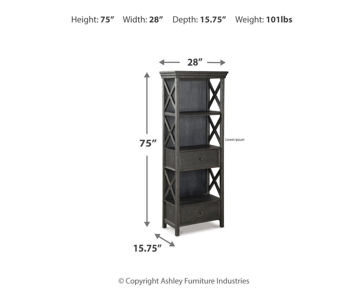 Tyler Creek Display Cabinet