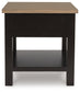 Drazmine Rectangular End Table