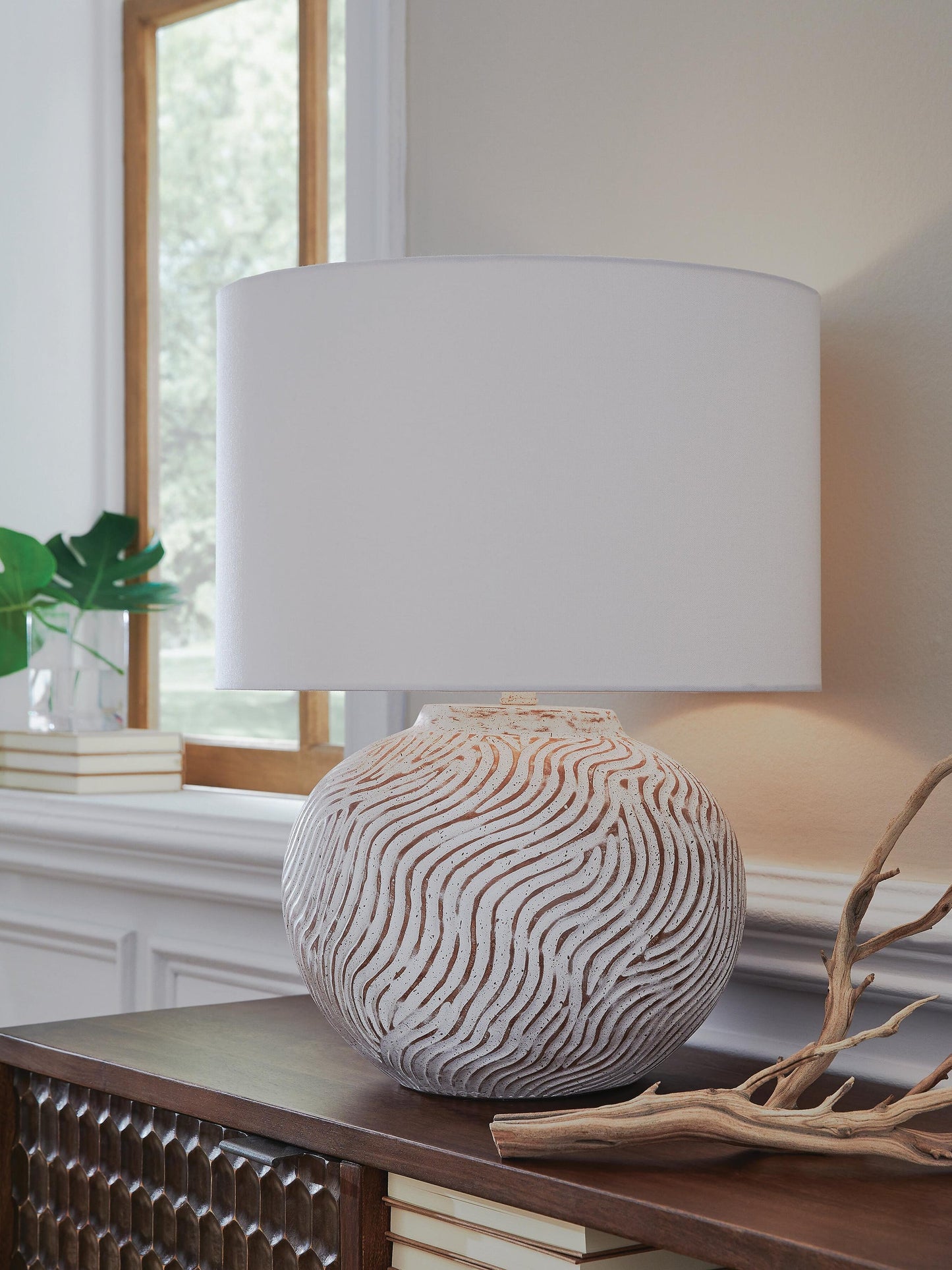 Vien Terracotta Table Lamp (1/CN)