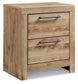 Hyanna Queen Panel Bed with 2 Side Storage, Dresser, Mirror and Nightstand