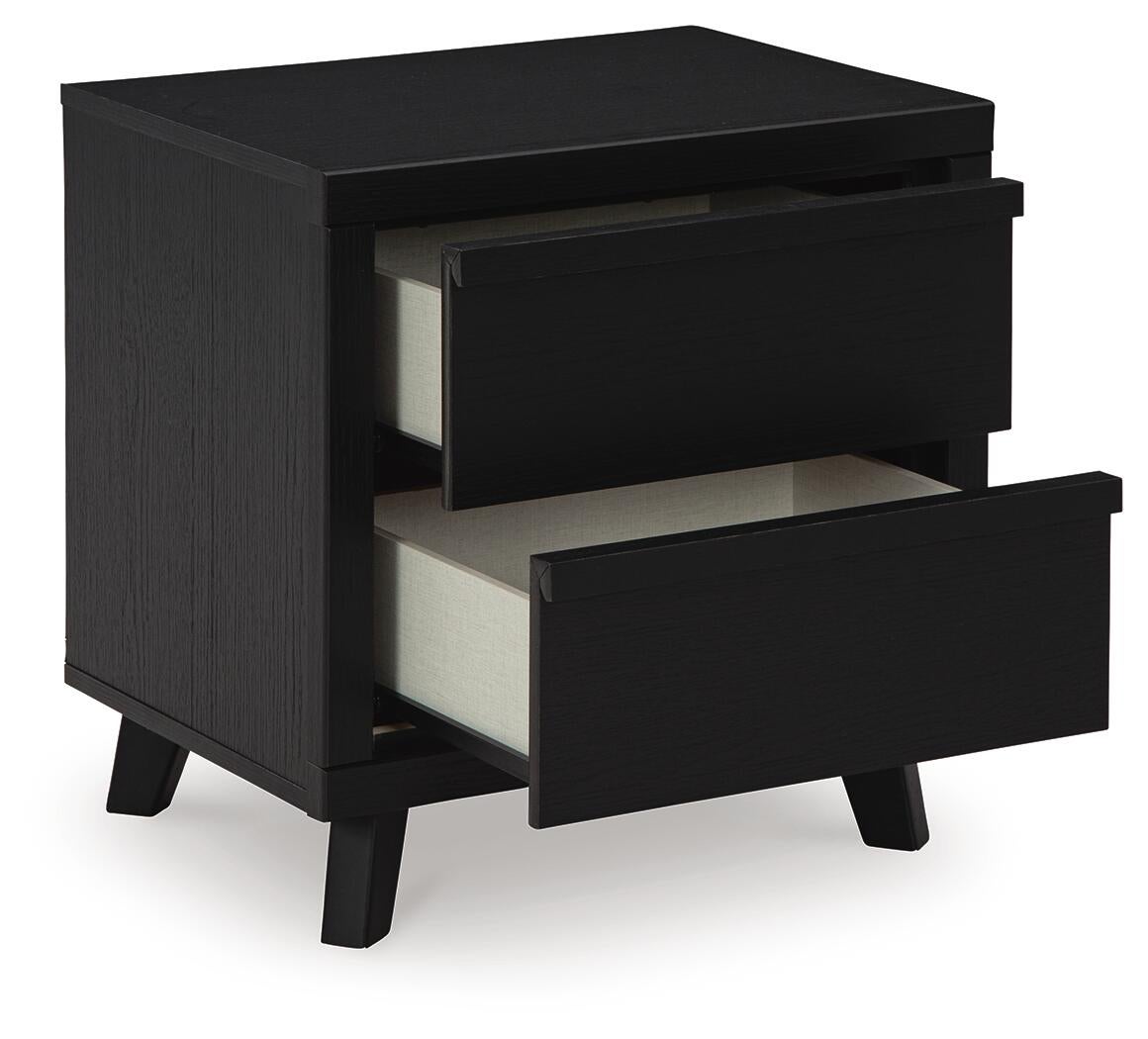 Danziar King Panel Headboard, Dresser, Mirror, Chest and Nightstand
