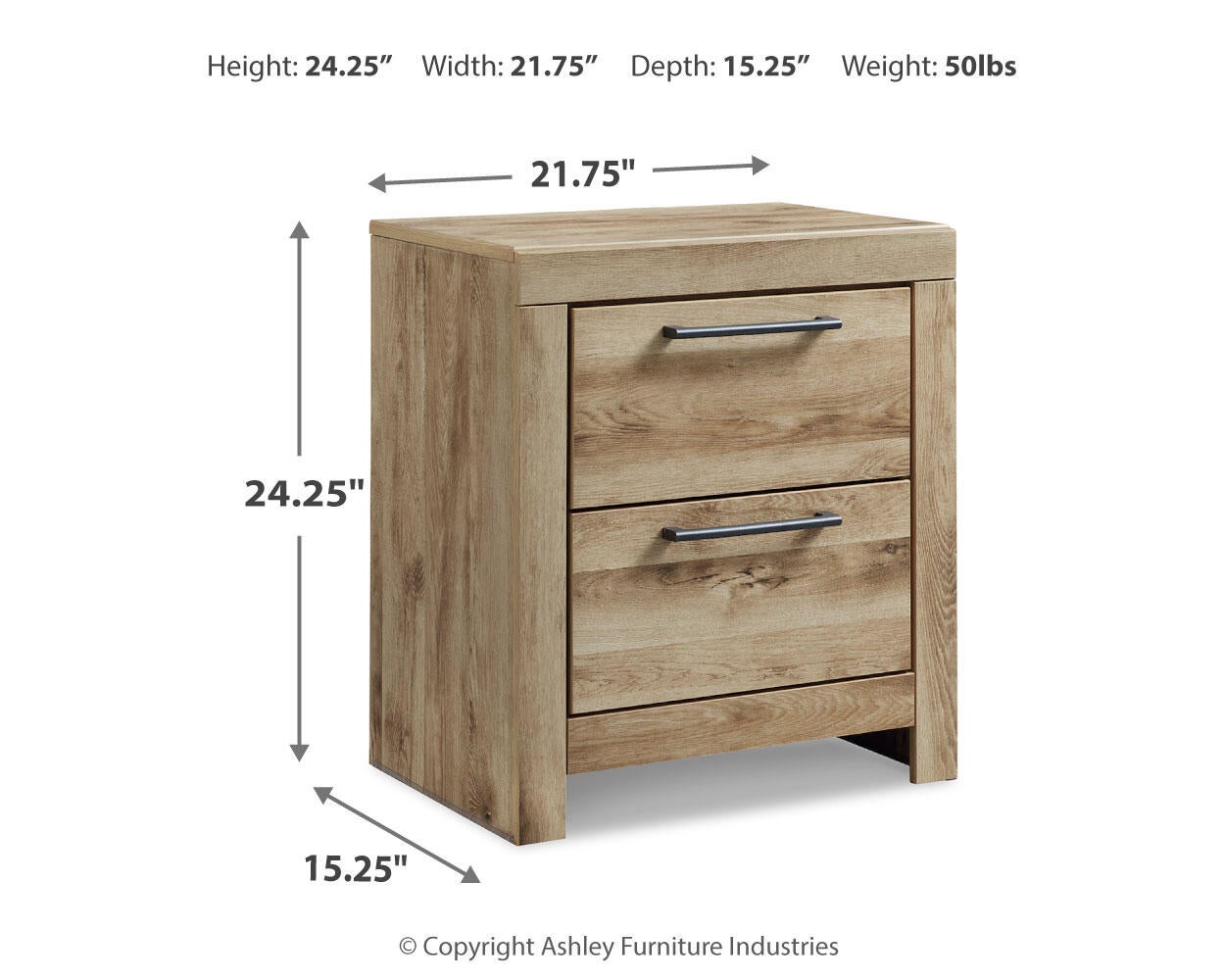 Hyanna Queen Panel Storage Bed, Dresser, Mirror and Nightstand