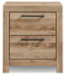 Hyanna Queen Panel Storage Bed with 2 Under Bed Storage Drawer, Dresser, Mirror, Chest and Nightstand