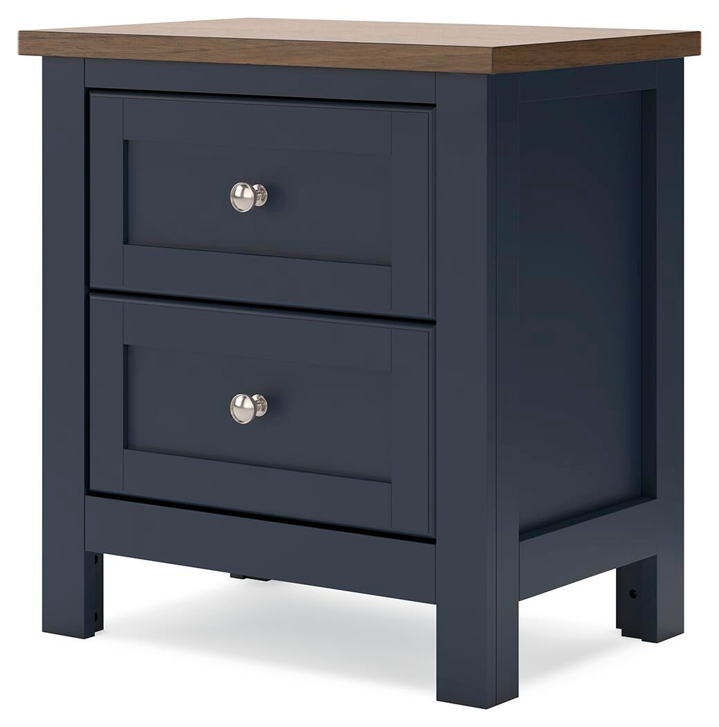 Landocken Full Panel Headboard, Dresser, Mirror, Chest and Nightstand