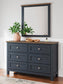 Landocken Full Panel Bed, Dresser, Mirror and Nightstand