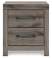 Graystorm King Panel Bed, Dresser, Mirror and Nightstand
