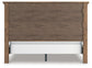 Feddinger California King Panel Bed with Mirrored Dresser and Nightstand