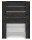 Hollivern Twin Panel Bed, Dresser and Mirror