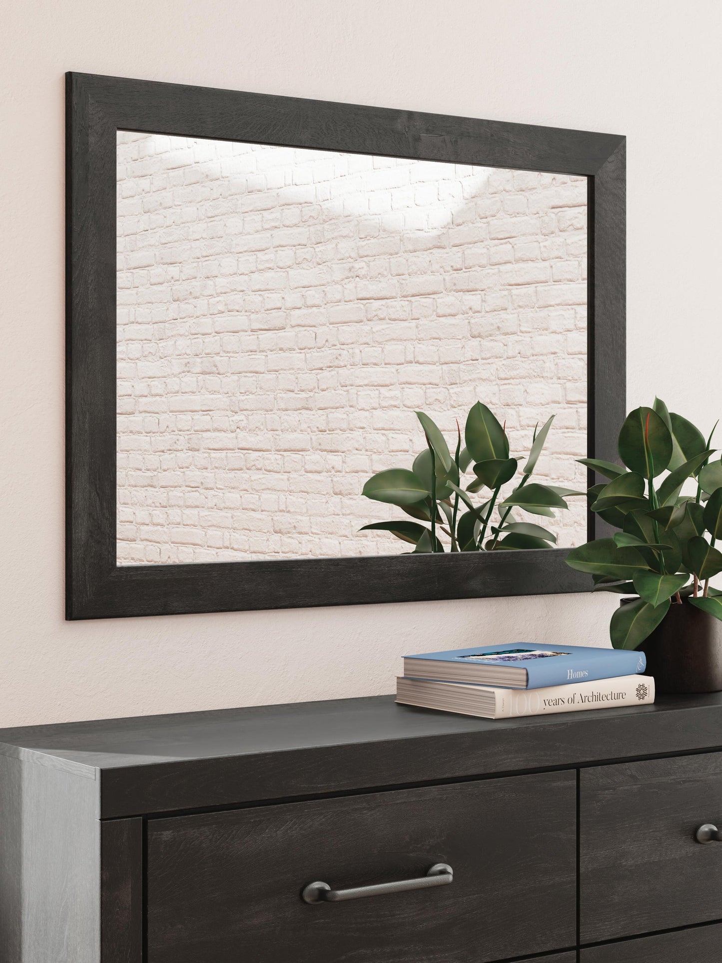 Hollivern Full Panel Bed with Storage, Dresser, Mirror, Chest and Nightstand
