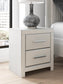 Zuraleus Queen Upholstered Panel Platform Storage Bed, Dresser, Mirror and Nightstand