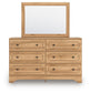 Aleaport King Panel Bed with Mirrored Dresser and Nightstand