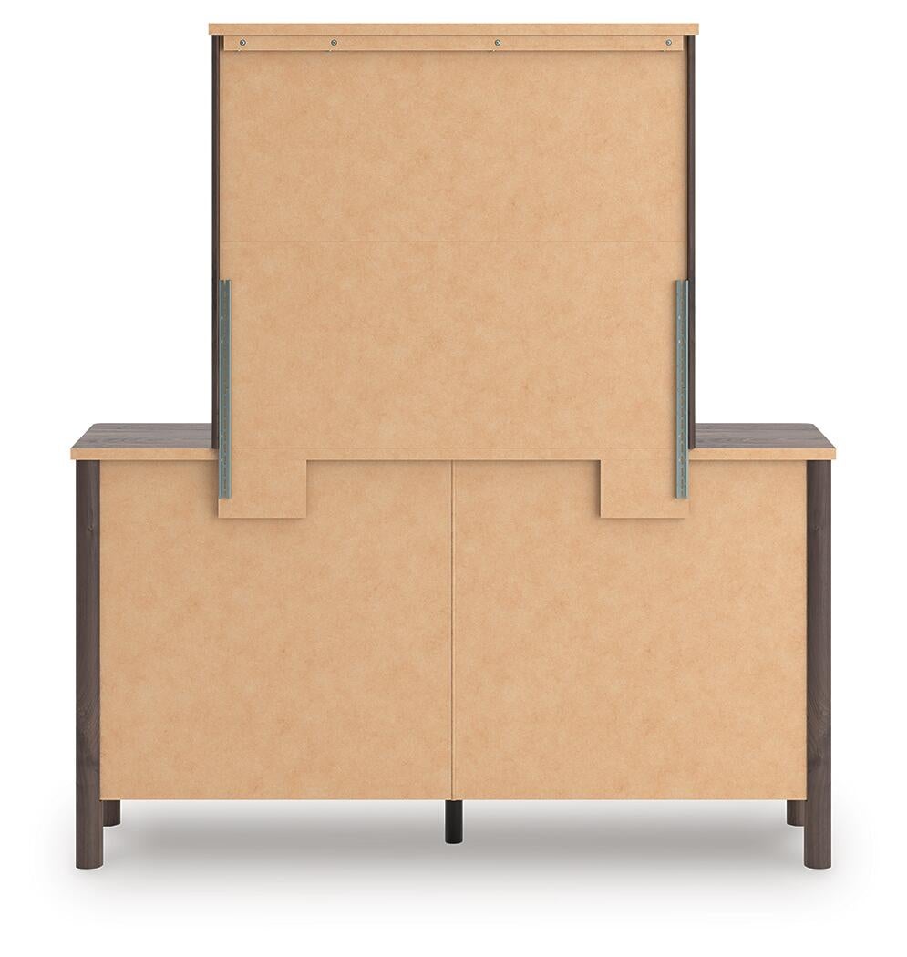 Pamytta Queen Panel Platform Bed, Dresser, Mirror and Nightstand
