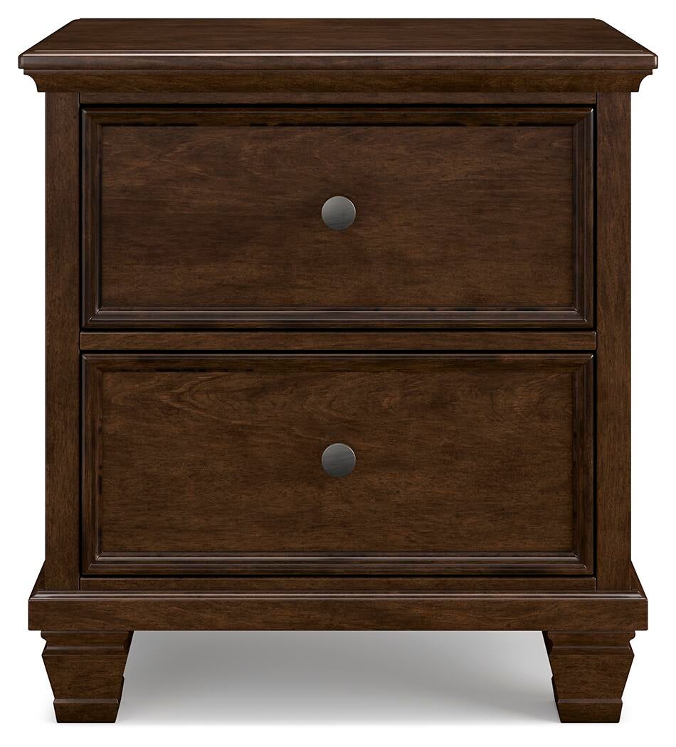 Danabrin Full Panel Storage Bed, Dresser, Mirror and Nightstand