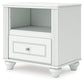 Kozlani Twin Upholstered Panel Bed, Dresser, Mirror and Nightstand