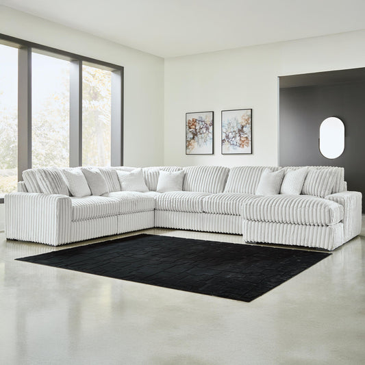 Stupendous 6-Piece Sectional with Chaise